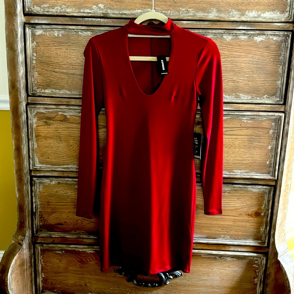 Red dress